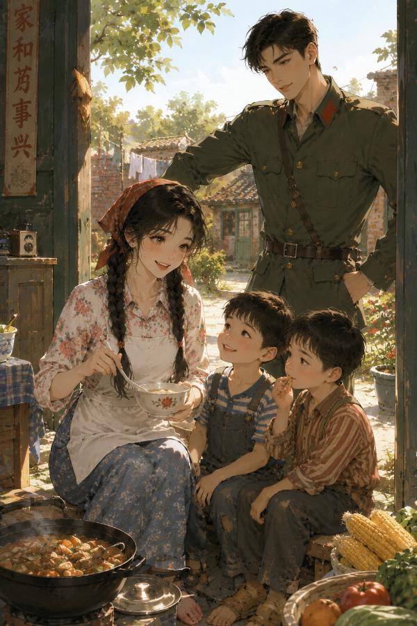 Thập Niên 70: Cô Dâu Xuyên Không Và Hai Đứa Trẻ